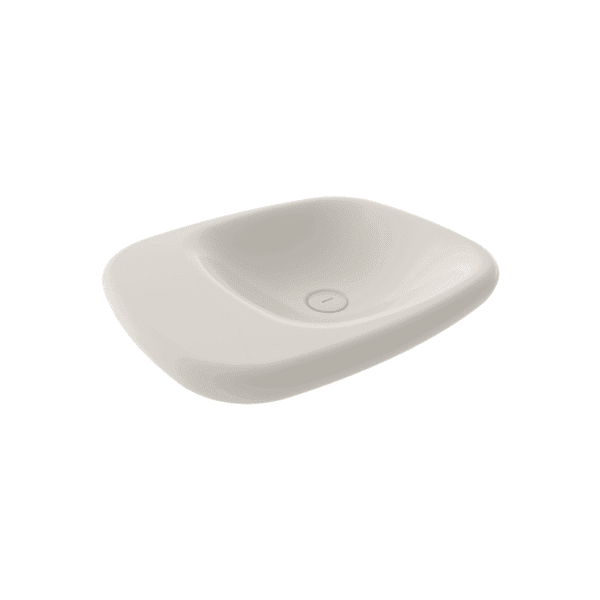 Bocchi Fenice Çanak Lavabo 54 cm Deliksiz Parlak Bisküvi