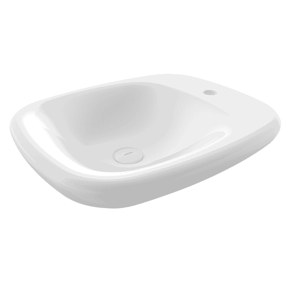 Bocchi Fenice Çanak Lavabo 55 cm Parlak Beyaz