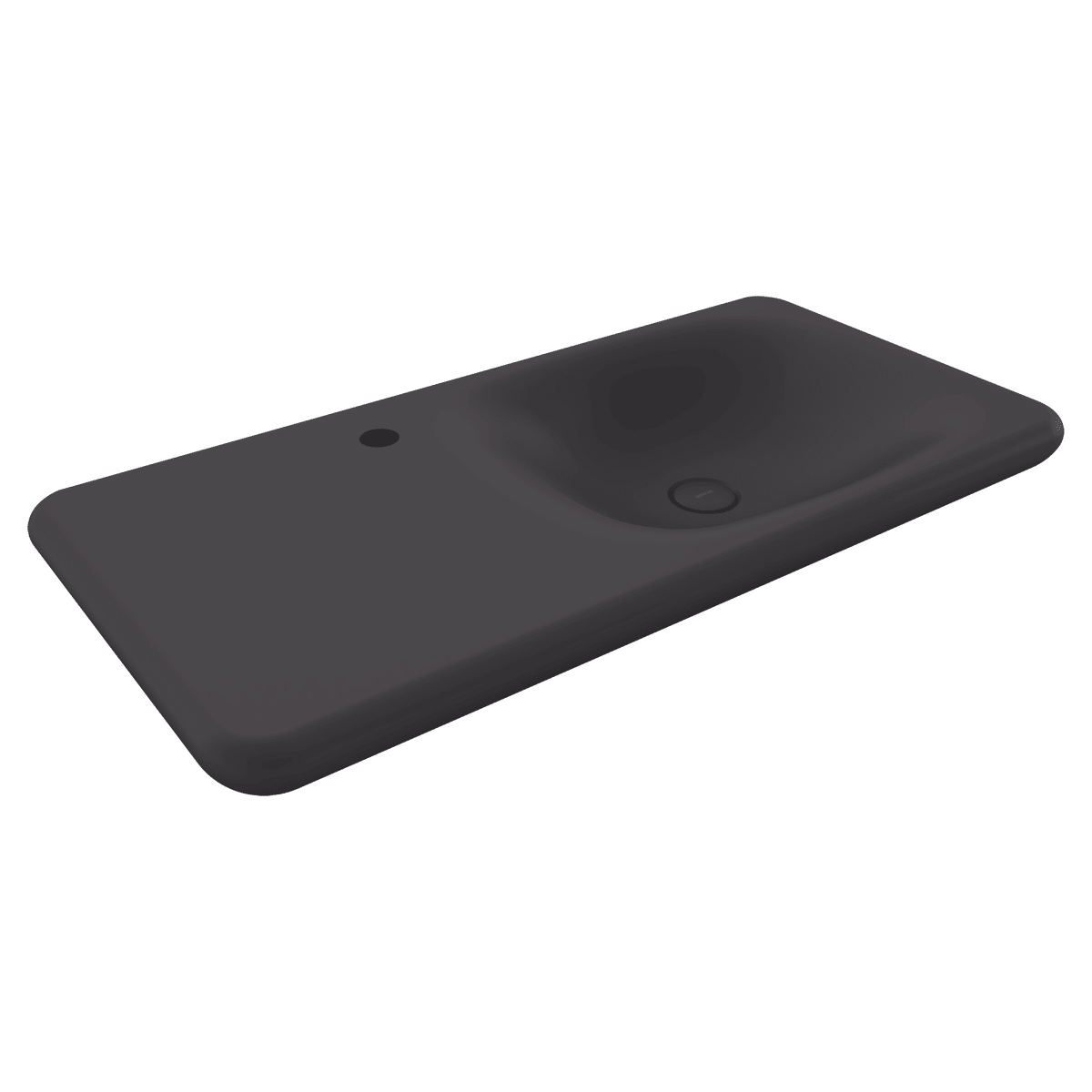 Bocchi Fenice Etajerli Lavabo Mat Antrasit Bocchi Fenice Etajerli Lavabo Mat Antrasit