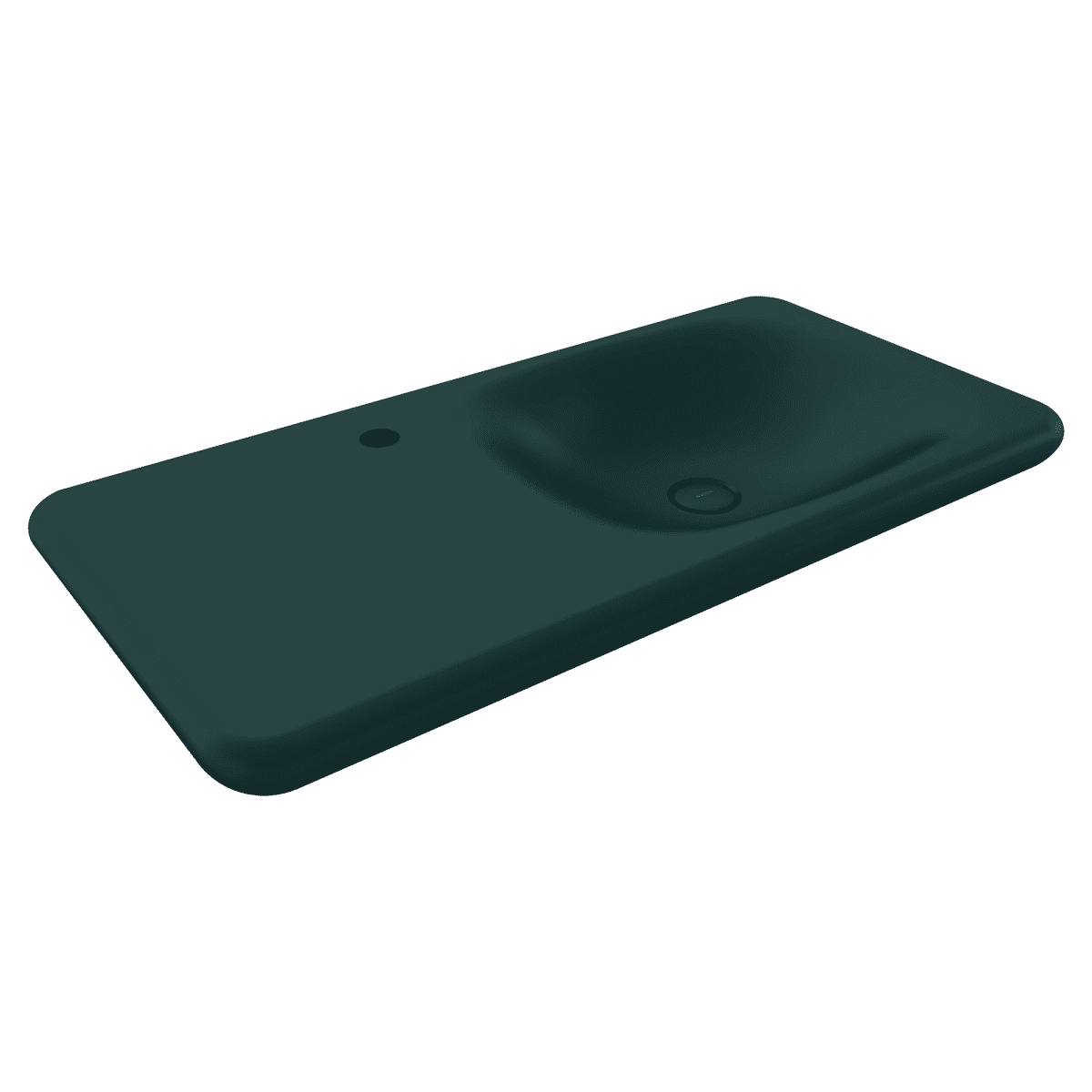 Bocchi Fenice Etajerli Lavabo Mat Petrol Mavisi Bocchi Fenice Etajerli Lavabo Mat Petrol Mavisi