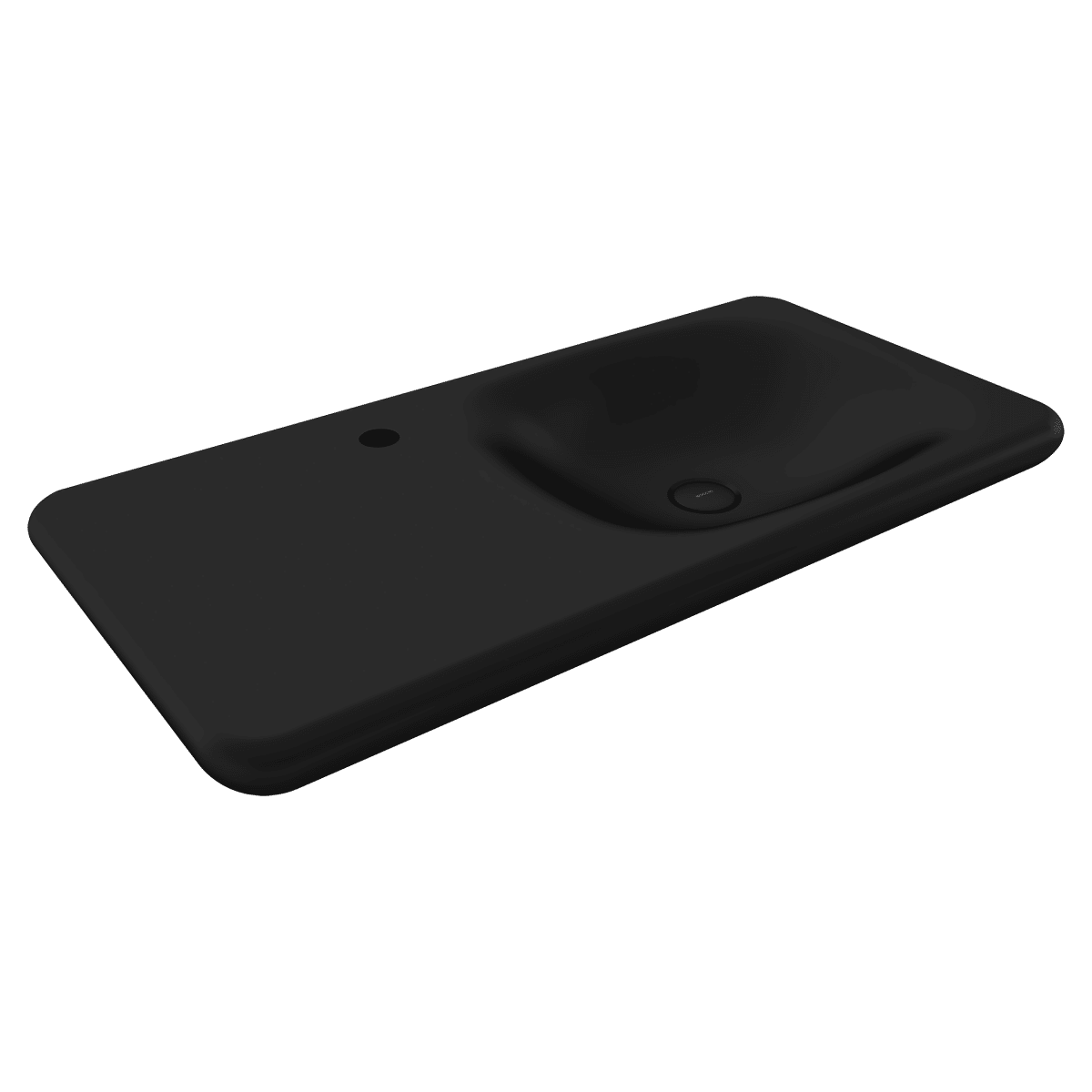 Bocchi Fenice Etajerli Lavabo Mat Siyah Bocchi Fenice Etajerli Lavabo Mat Siyah