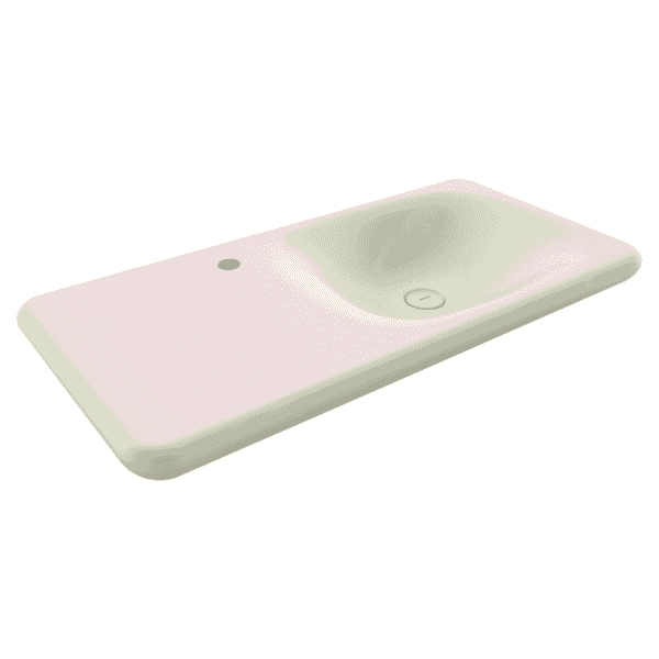 Bocchi Fenice Etajerli Lavabo Parlak Bisküvi