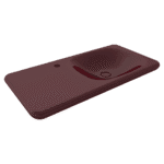 Bocchi Fenice Etajerli Lavabo Parlak Burgonya Bordosu