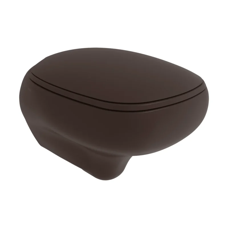 Bocchi Fenice Gizli Taharet Girişli Asma Klozet Mat Kahve