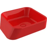 Bocchi Firenze Çanak Lavabo Parlak Kırmızı