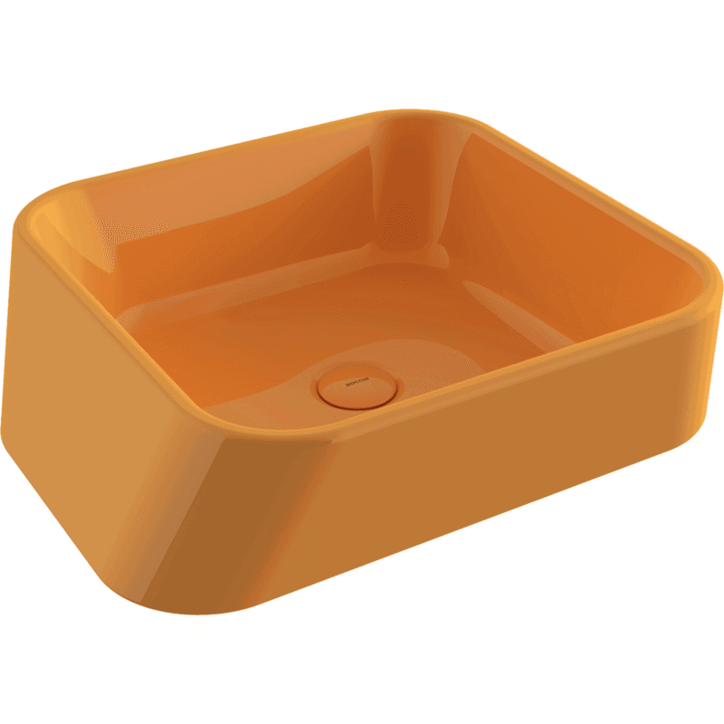Bocchi Firenze Çanak Lavabo Parlak Mandalina Sarısı