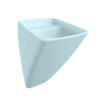 Bocchi Firenze Asma Monoblok Lavabo Armatür Deliksiz Mat Buz Mavisi