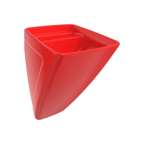 Bocchi Firenze Asma Monoblok Lavabo Armatür Deliksiz Parlak Kırmızı