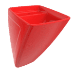 Bocchi Firenze Asma Monoblok Lavabo Parlak Kırmızı