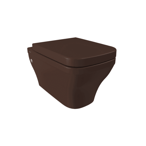 Bocchi Firenze Rimless Asma Klozet Mat Kahve