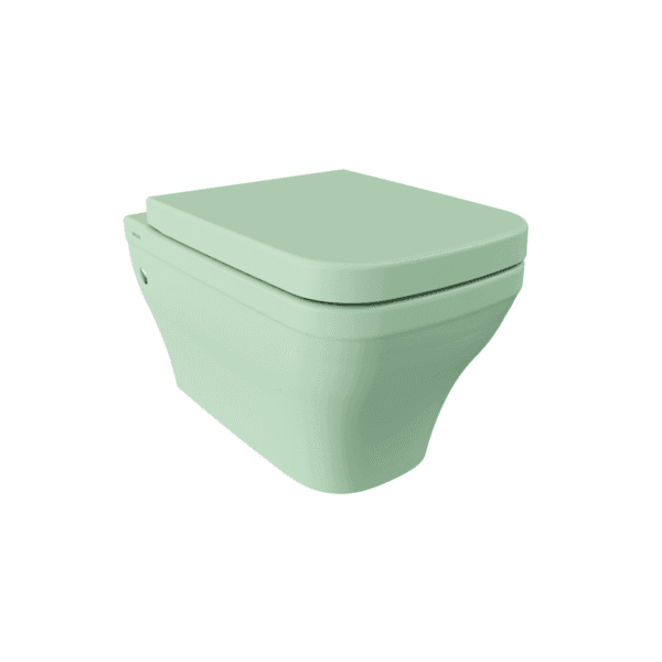 Bocchi Firenze Rimless Asma Klozet Mat Mint Yeşili