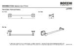 Bocchi Genoa Uzun Havluluk 510 mm Krom