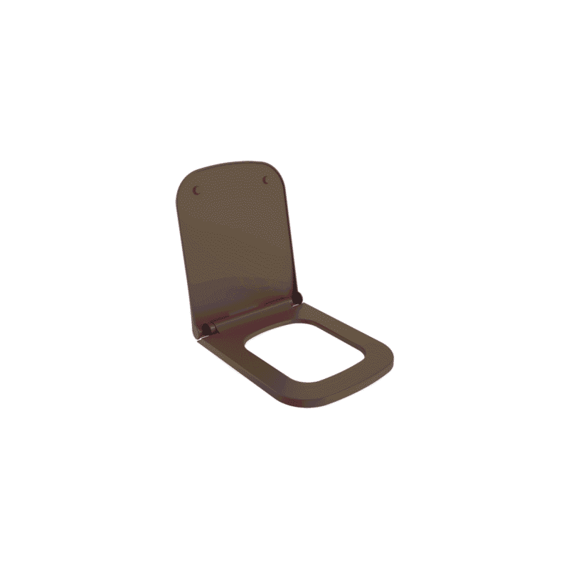 Bocchi Klozet Kapağı - Çeşitli Modellerle Uyumlu Mat Kahve