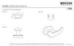 Bocchi Livorno Bornoz Askılığı - İkili Krom