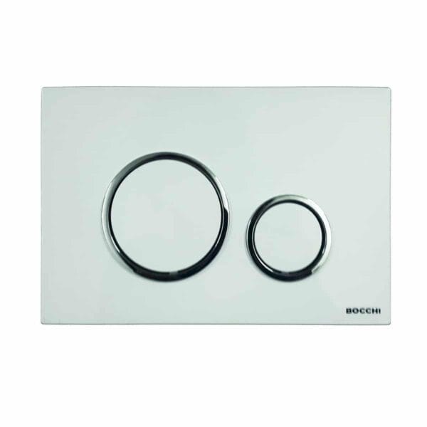Bocchi Magre Ring Magre Ring Beyaz / Krom Kumanda Paneli Beyaz / Krom