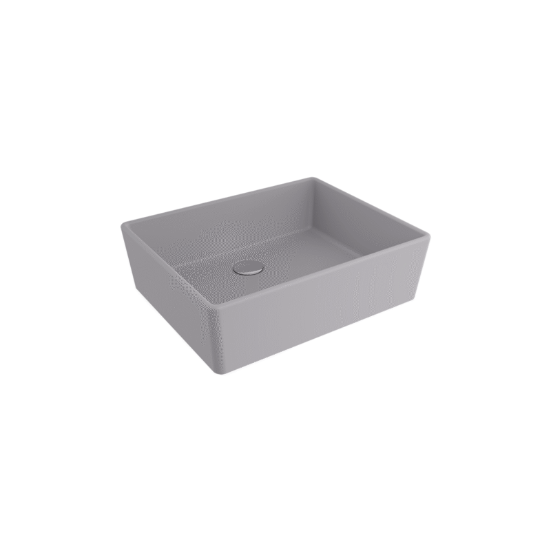 Bocchi Milano Çanak Lavabo 50 cm Mat Gri