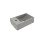 Bocchi Milano Dar Sol Lavabo 37 cm Mat Beton