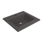 Bocchi Milano Etajerli Lavabo 50 cm - Mat Antrasit