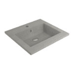 Bocchi Milano Etajerli Lavabo 50 cm - Mat Beton
