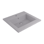 Bocchi Milano Etajerli Lavabo 50 cm - Mat Gri