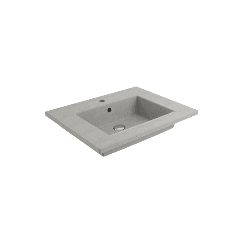 Bocchi Milano Etajerli Lavabo 60 cm Mat Beton
