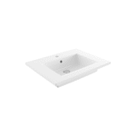 Bocchi Milano Etajerli Lavabo 60 cm Parlak Beyaz