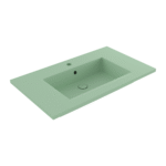Bocchi Milano Etajerli Lavabo 80 cm Mat Mint Yeşil