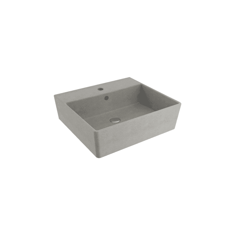 Bocchi Milano Lavabo 50 cm Mat Beton