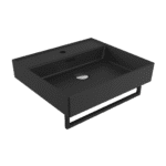 Bocchi Milano Lavabo 50 cm - Mat Siyah