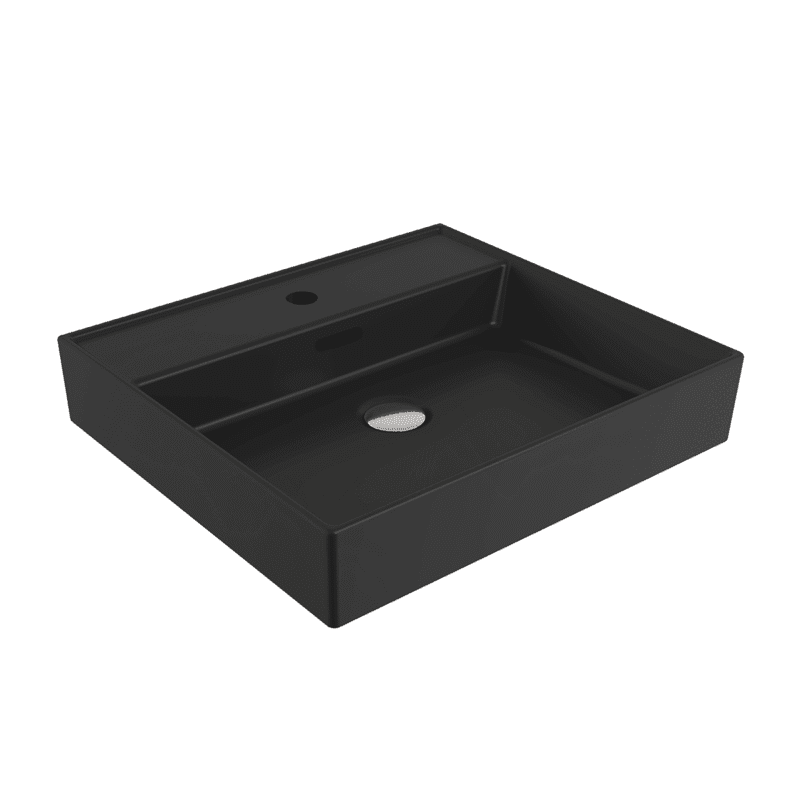 Bocchi Milano Lavabo 50 cm - Mat Siyah