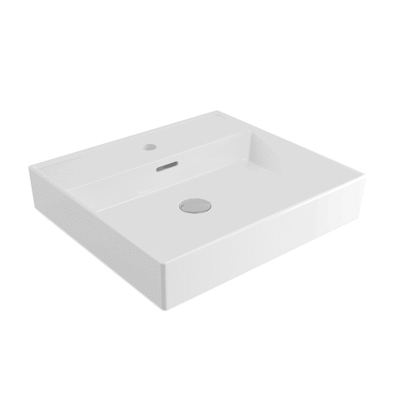 Bocchi Milano Lavabo 50 cm - Parlak Beyaz