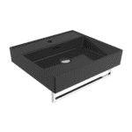 Bocchi Milano Lavabo 50 cm - Parlak Siyah