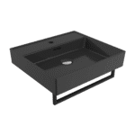 Bocchi Milano Lavabo 50 cm - Parlak Siyah