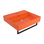 Bocchi Milano Lavabo 50 cm - Parlak Turuncu