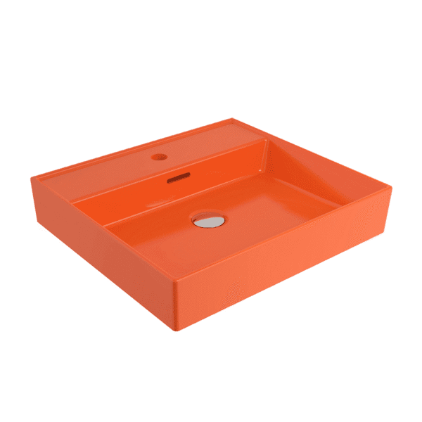 Bocchi Milano Lavabo 50 cm - Parlak Turuncu