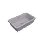 Bocchi Milano Tezgah Altı Lavabo 44 cm - Mat Gri