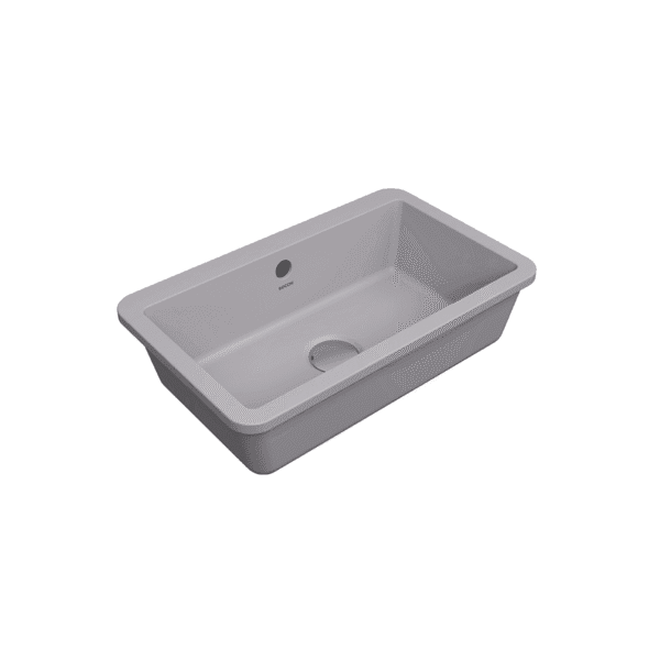 Bocchi Milano Tezgah Altı Lavabo 44 cm - Mat Gri