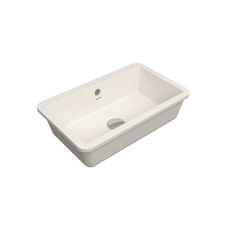 Bocchi Milano Tezgah Altı Lavabo 44 cm - Parlak Bisküvi