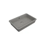 Bocchi Milanotezgah Altı Lavabo 55 cm -Mat Beton