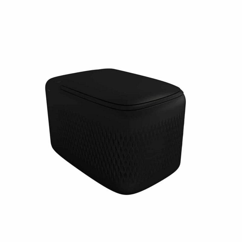 Bocchi New Age Gizli Taharet Girişli Asma Klozet Mat Siyah