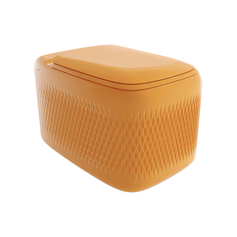 Bocchi New Age Kısa Asma Rimless Klozet Parlak Mandalina Sarısı