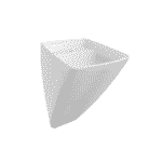 Bocchi New Age Monoblok Lavabo - Parlak Beyaz