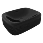 Bocchi New Age Tezgah Üstü Lavabo 55 cm Parlak Siyah