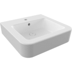 Bocchi Parma Tezgah Üstü Lavabo 50 cm Parlak Beyaz