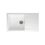 Bocchi Prato 860x500 Tek Gözlü Damlalıklı Bianco Latte