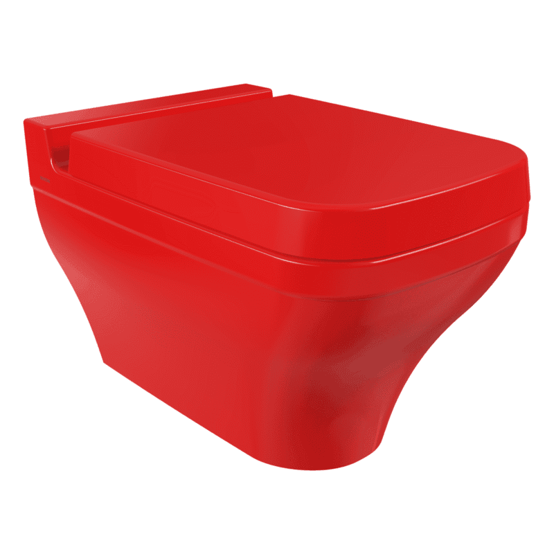 Bocchi Scala Arch Asma Klozet Parlak Kırmızı