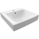 Bocchi Scala Arch Tezgah Üstü Lavabo 48 cm Parlak Beyaz