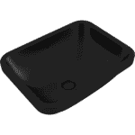 Bocchi Scala Arch Tezgah Altı Lavabo 55 cm Mat Siyah