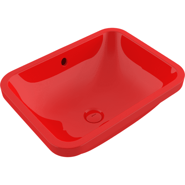Bocchi Scala Arch Tezgah Altı Lavabo 55 cm Parlak Kırmızı