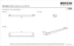 Bocchi Siena Uzun Havluluk 500 mm Krom